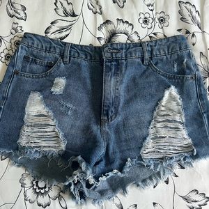 Jean shorts